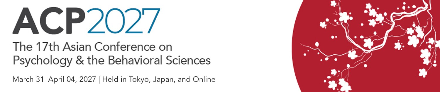The Asian Conference on Psychology & the Behavioral Sciences (ACP)